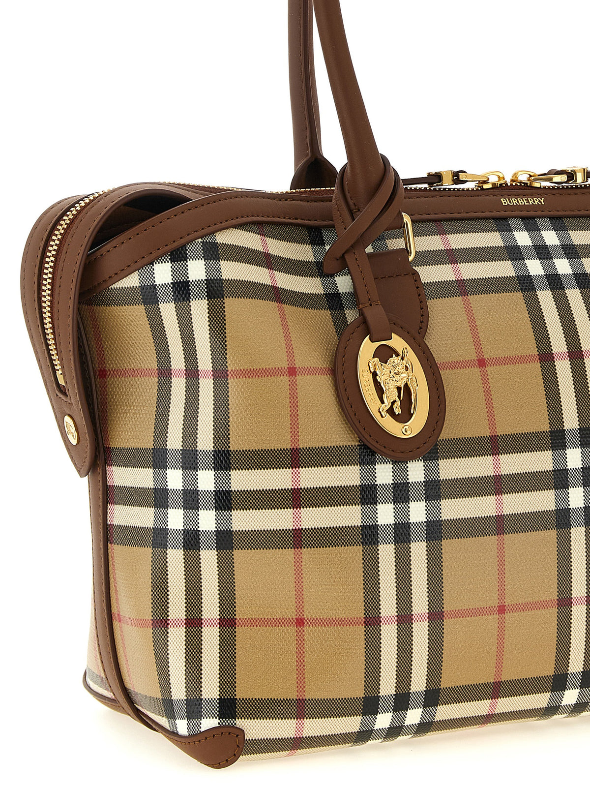 Burberry Beige Cotton Bag