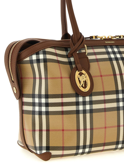 Burberry Beige Cotton Bag