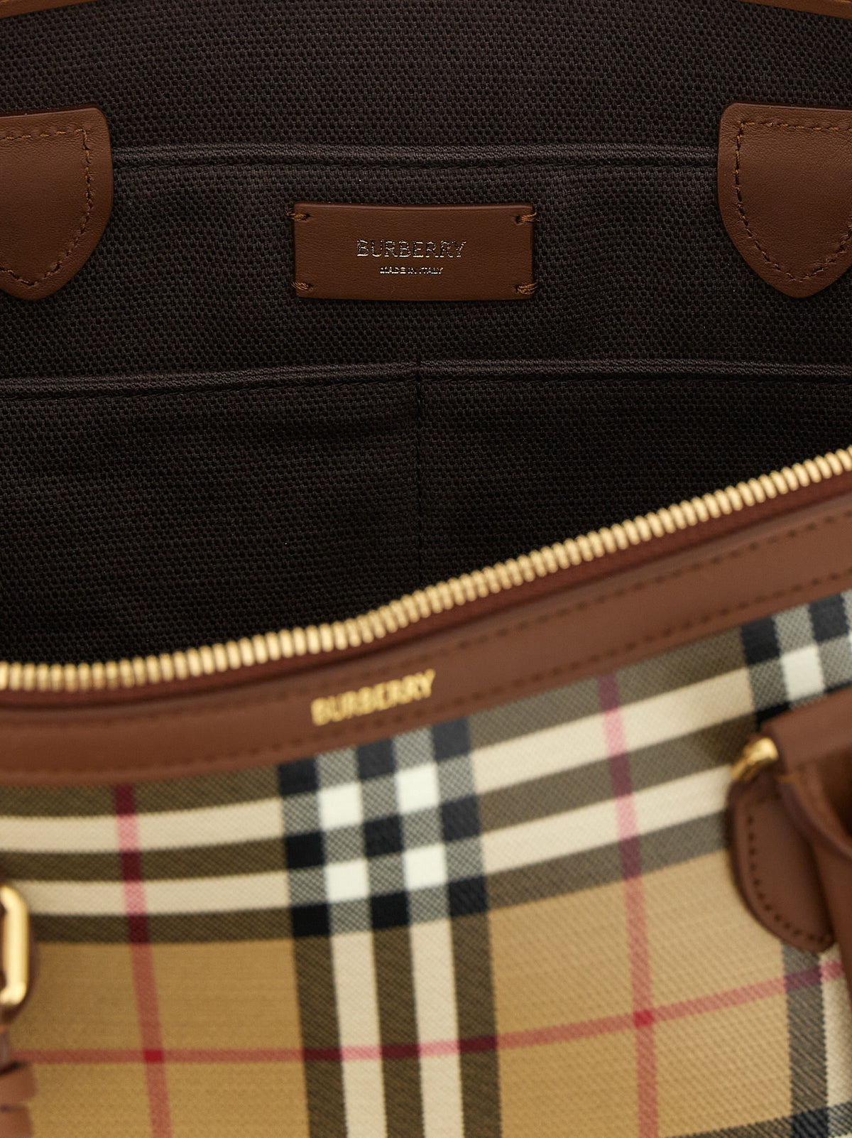 Burberry Beige Cotton Bag