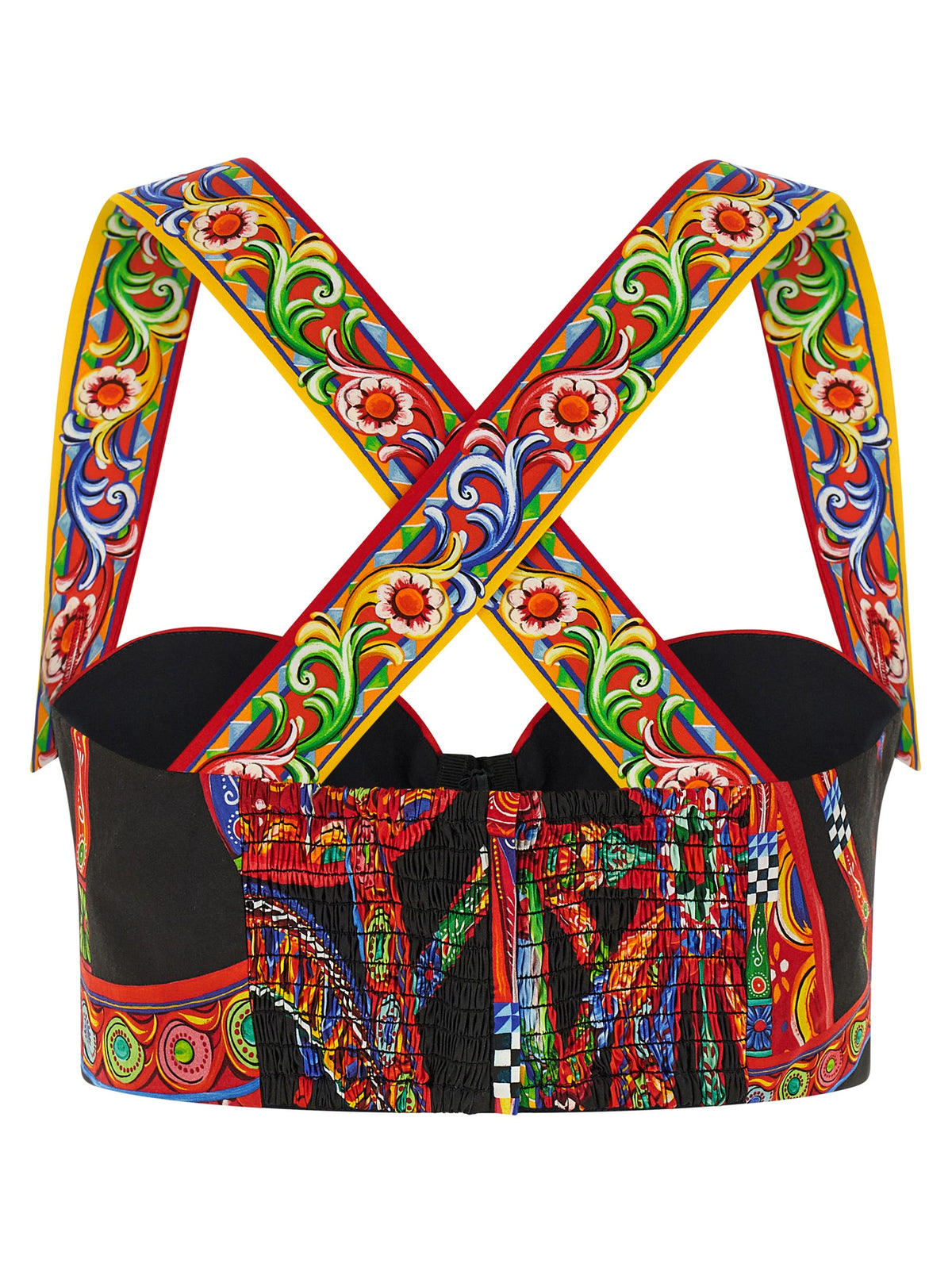 Dolce & Gabbana Mehrfarbige Baumwollbluse