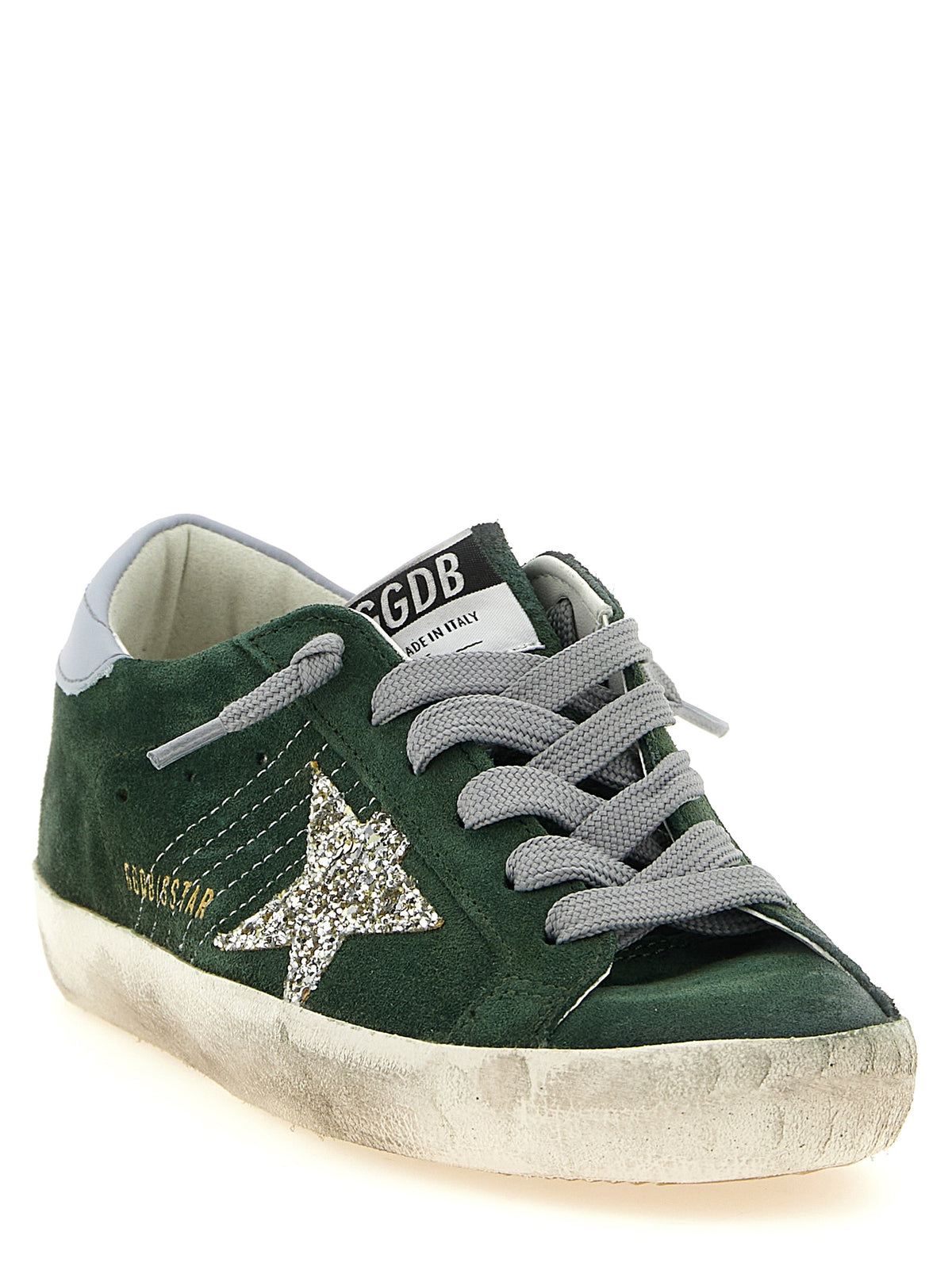 Golden Goose Super-Star Low-Top-Sneaker aus Leder in Bicolor – Ansicht 2 | Arca Lucia