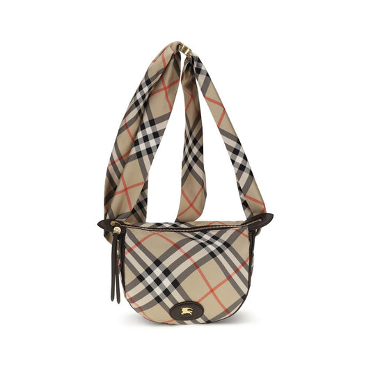 Burberry Beige Seiden-Schultertasche