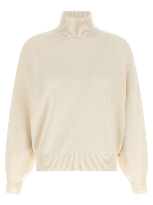 Brunello Cucinelli Cardigan in Cashmere, colore Bianco