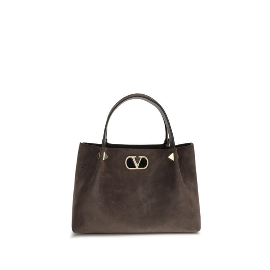 Valentino Garavani Borsa a spalla in Pelle di vitello, colore Marrone