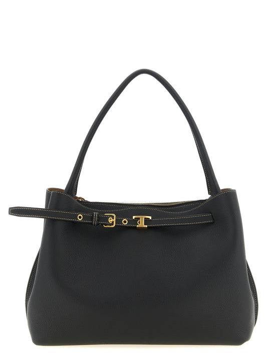 Tod's Borsa a mano in Pelle di vitello, colore Nero
