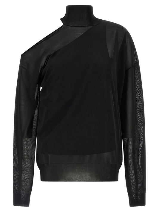 Fendi Schwarzer Cardigan aus Viskose