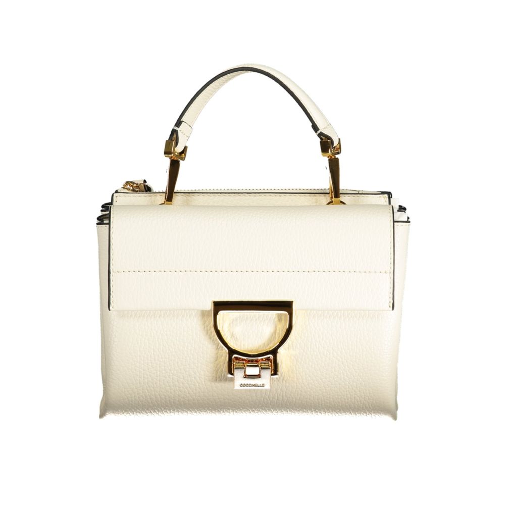 Coccinelle bianco Leder Damentasche