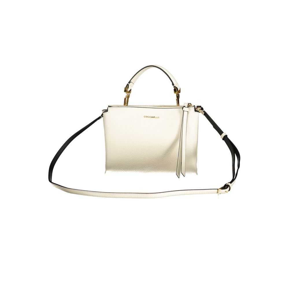 Coccinelle bianco Leder Damentasche