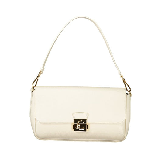 Coccinelle Weiße Ledertasche
