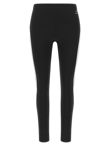 Balenciaga Black Polyamide TechWear Leggings