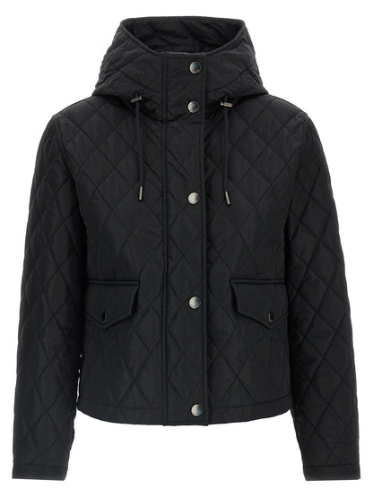 Burberry Jacke in Schwarz