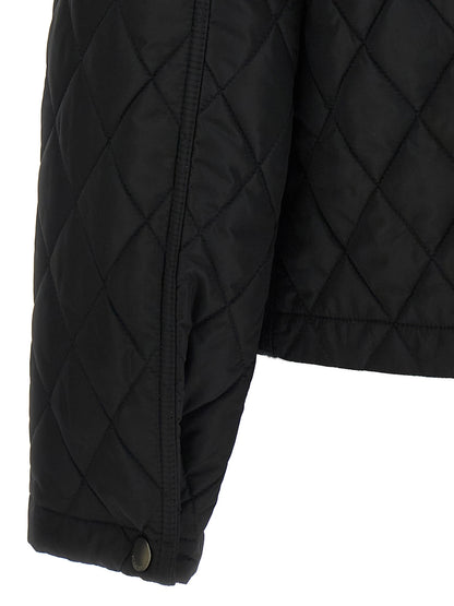 Burberry Jacke in Schwarz