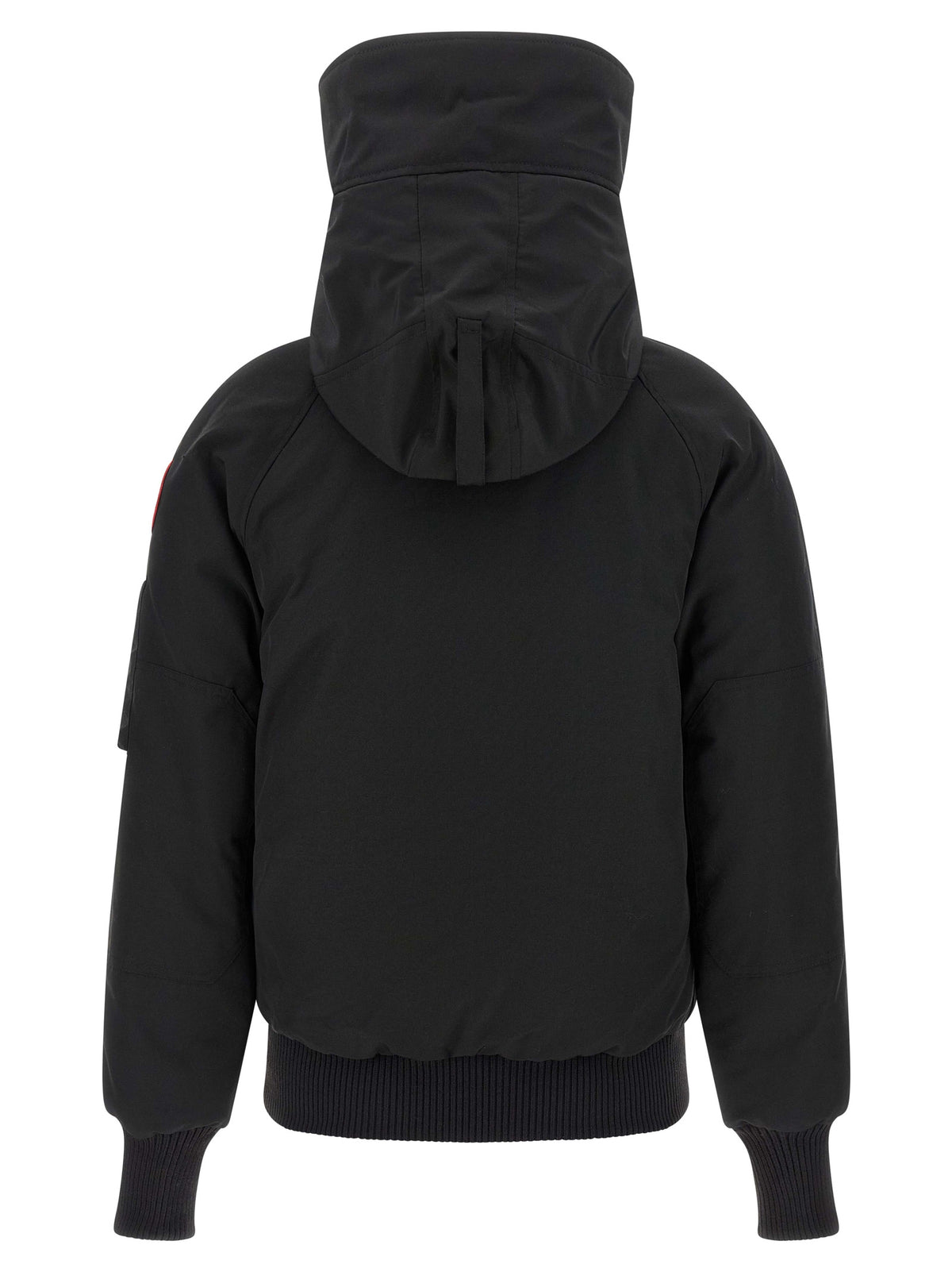 Canada Goose Schwarzer Bomber aus Polyester – Produktansicht 2 | Arca Lucia