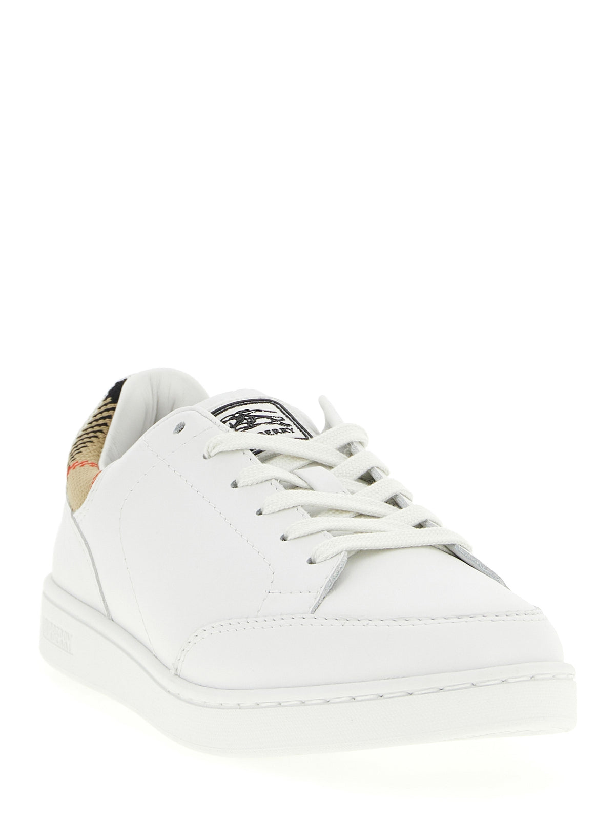 Burberry Sneakers Basse Multicolore in Pelle