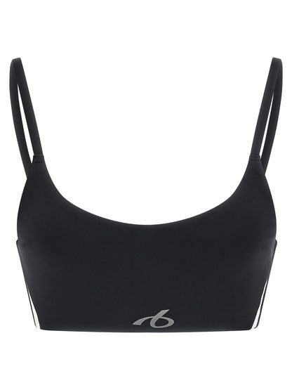 Balenciaga Schwarzer Sport-BH aus Polyamid
