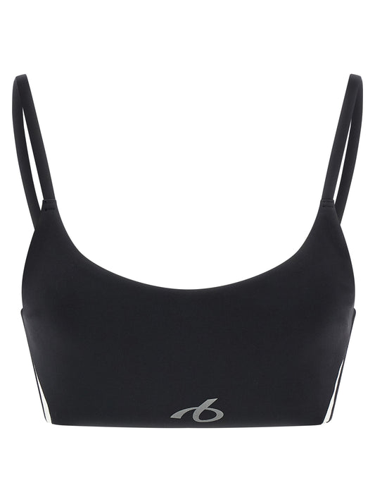 Reggiseno sportivo Balenciaga in poliammide nero