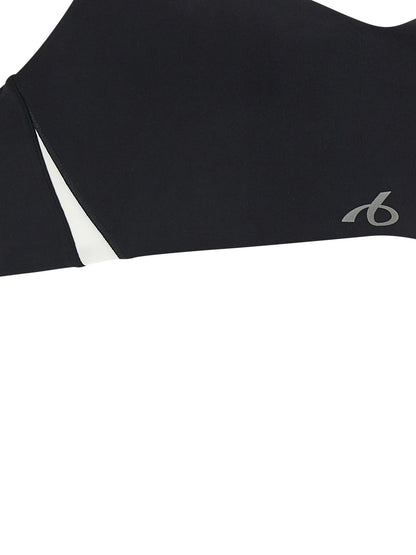 Balenciaga Schwarzer Sport-BH aus Polyamid