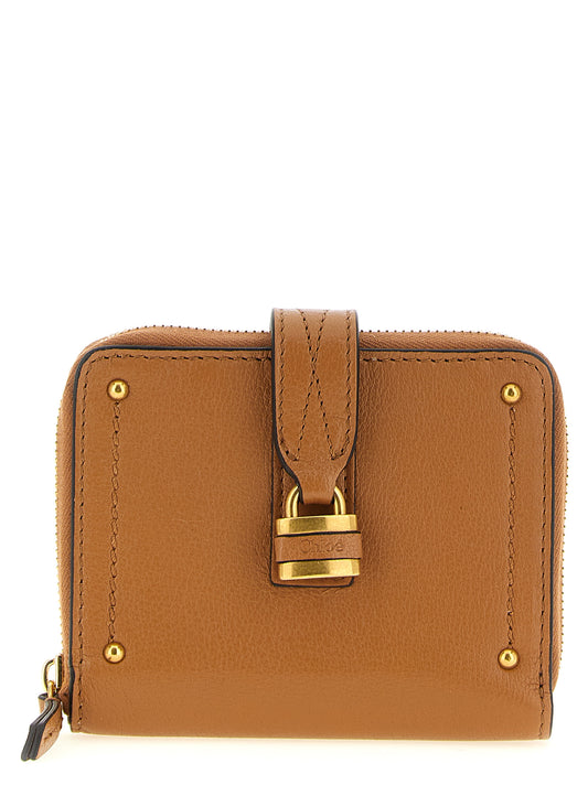 Chloé Portafoglio Paddington Marrone in Pelle di Bufalo