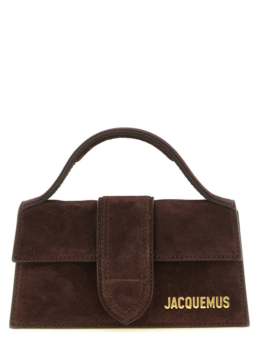 Jacquemus Brown Suede Calf Leather Le Bambino Bag
