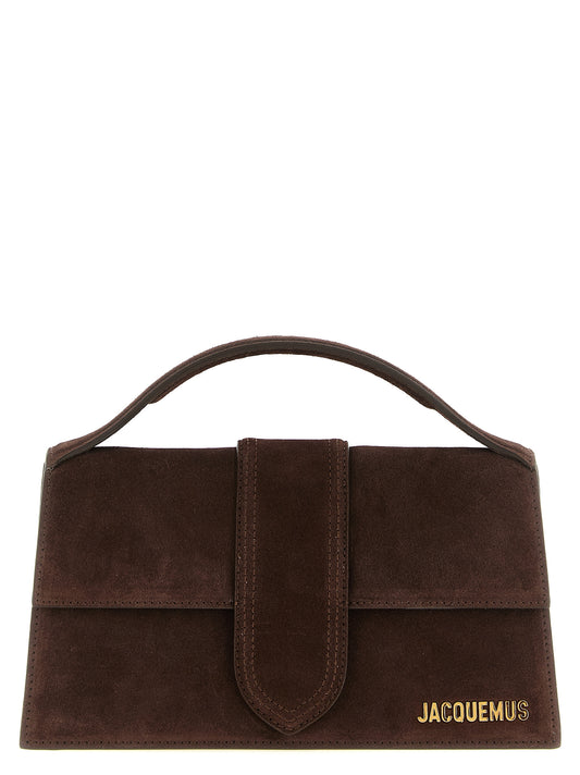 Jacquemus Brown Calf Leather Handbag