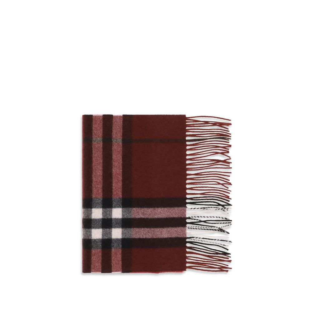 Burberry Bordeaux Kaschmirschal – Ansicht 1 | Arca Lucia