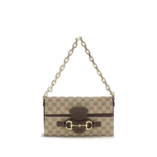Gucci Borsa a spalla – colore Beige – Tessuto