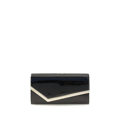 Jimmy Choo Black Calf Leather Wallet