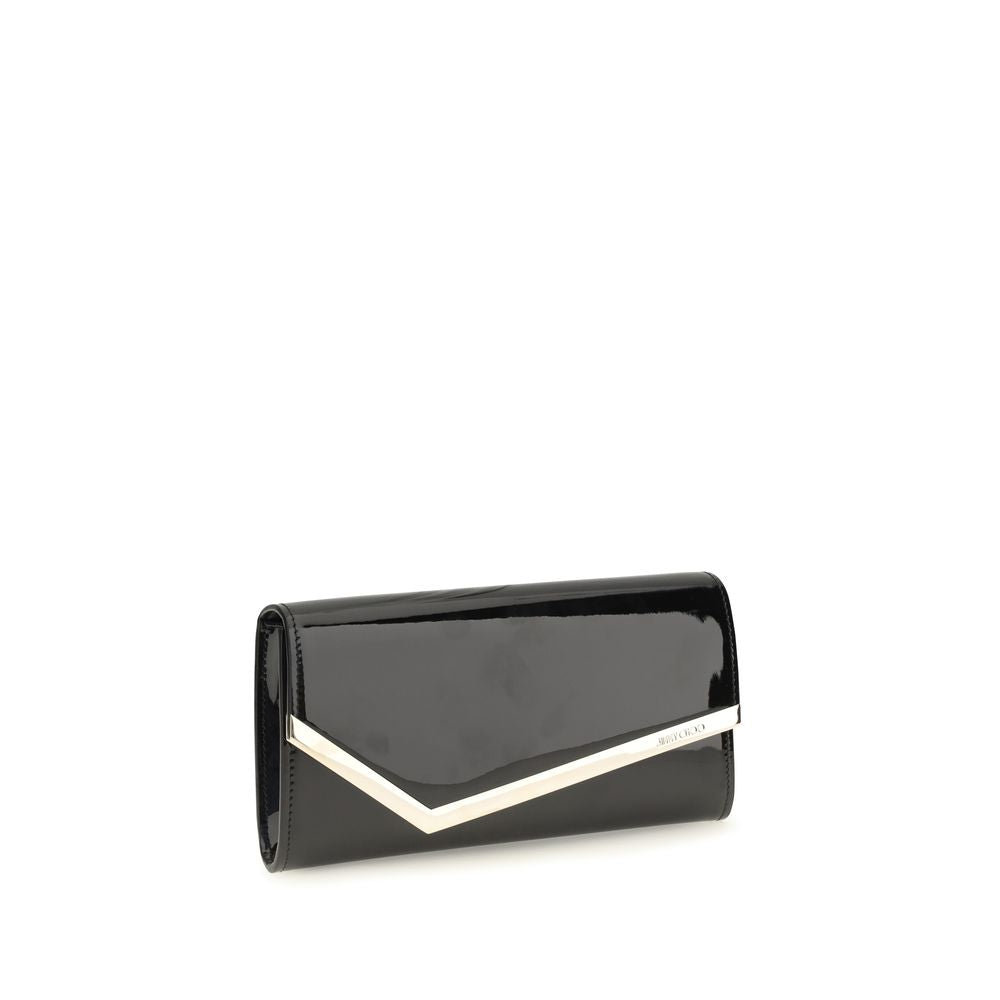 Jimmy Choo Black Calf Leather Wallet