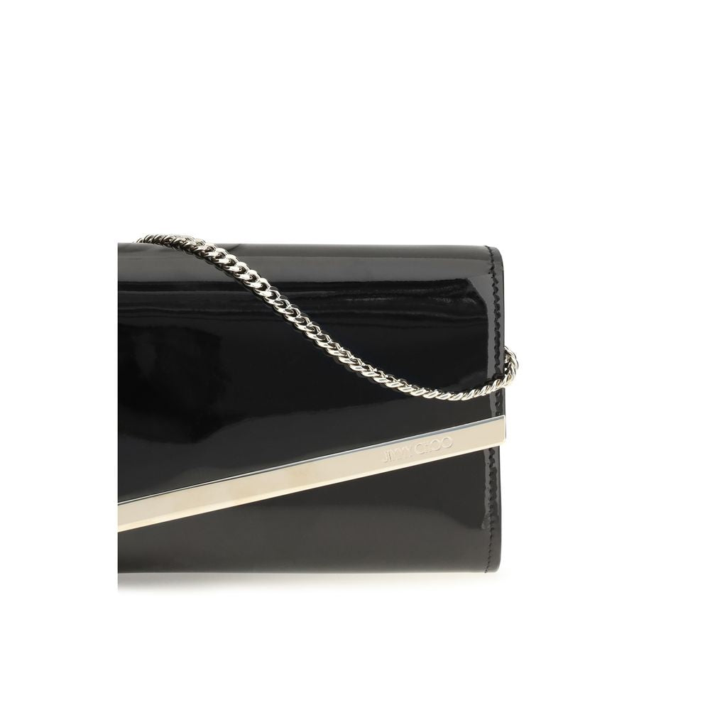 Jimmy Choo Black Calf Leather Wallet