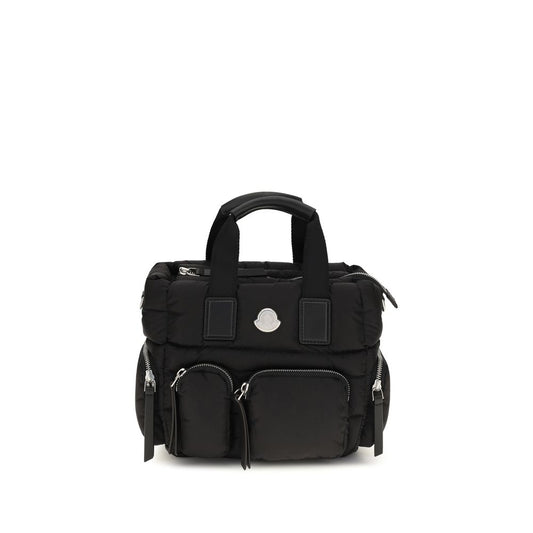 Moncler Borsa a spalla in Pelle di vitello, colore Nero