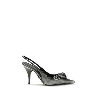 Prada Pumps aus Leder in Grau – Produktansicht 1 | Arca Lucia