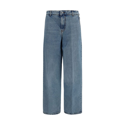 Ami Paris Blaue Baumwolljeans Denim