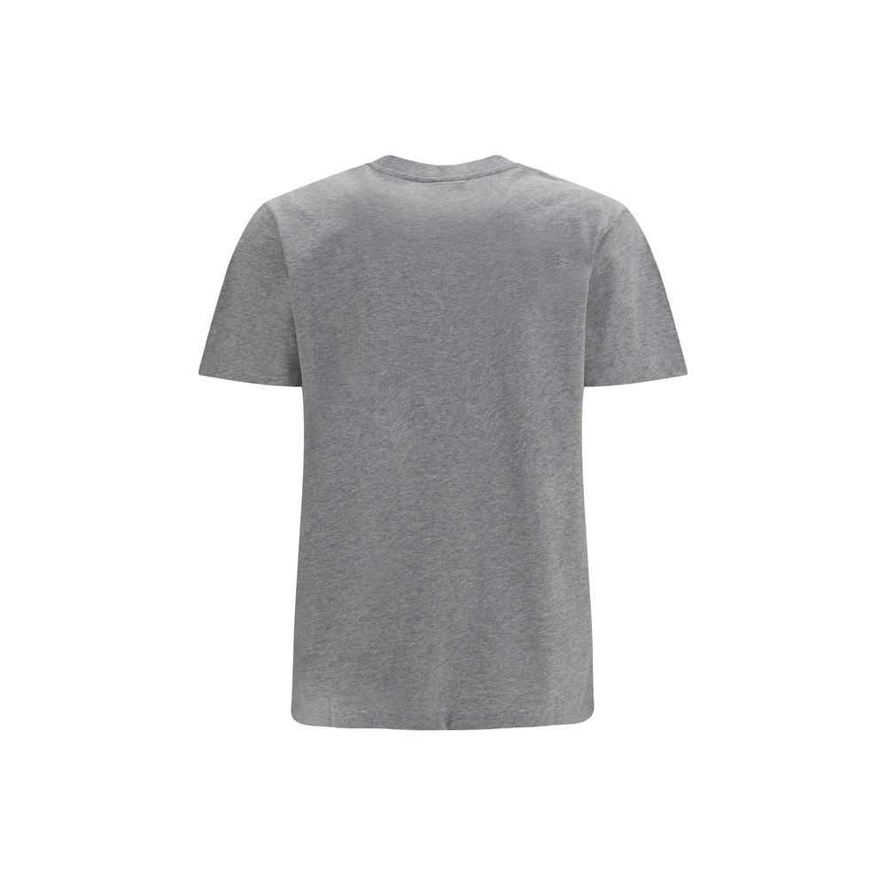 Ganni Graues Baumwoll-T-Shirt – Ansicht 2 | Arca Lucia
