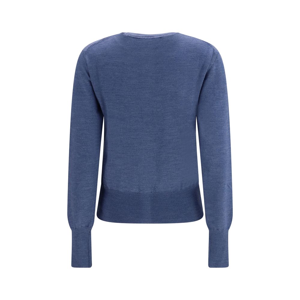 Vivienne Westwood Blauer Wollcardigan – Produktansicht 2