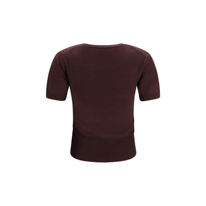 Vivienne Westwood Lila Woll-T-Shirt – Produktansicht 2