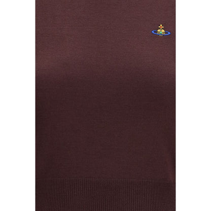 Vivienne Westwood Lila Woll-T-Shirt – Produktansicht 3