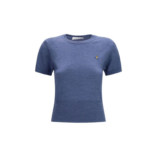 Vivienne Westwood Blauer Wollpullover
