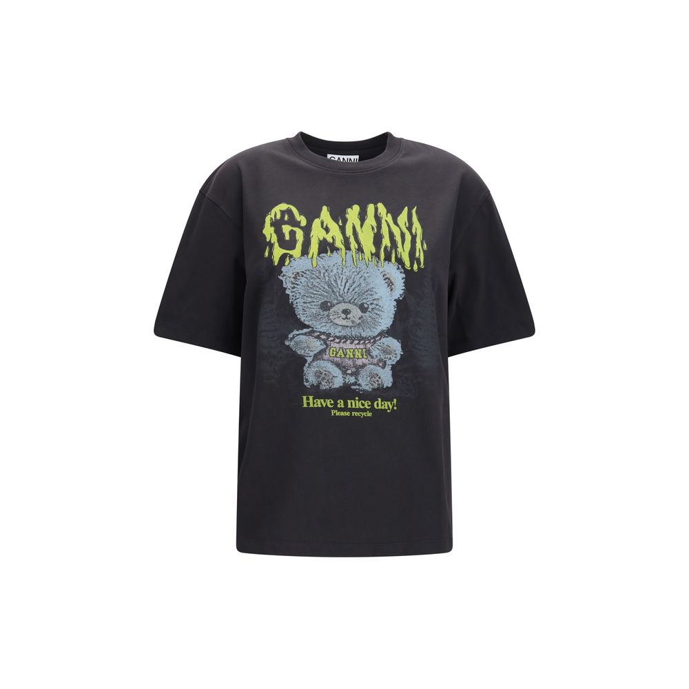 Ganni Maglione in Cotone – Grigio