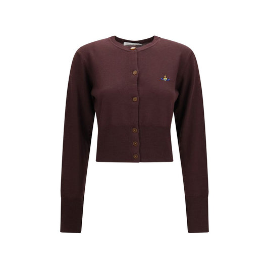 Vivienne Westwood Cardigan Viola in Seta