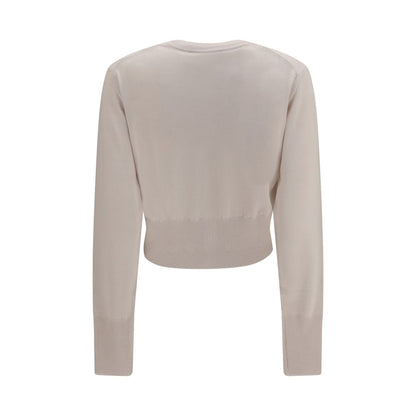 Vivienne Westwood Beige Seidenstrickjacke