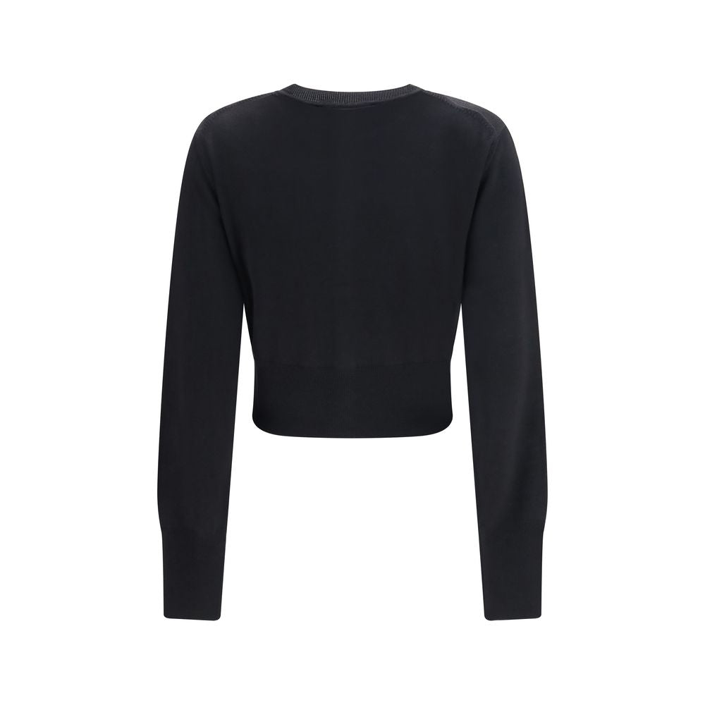 Vivienne Westwood Cardigan Nero in Seta