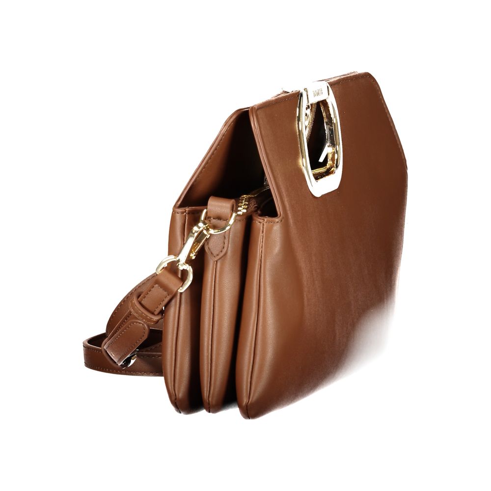 Twinset Schultertasche in Braun