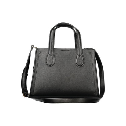 Twinset Schwarze Handtasche aus Polyethylen