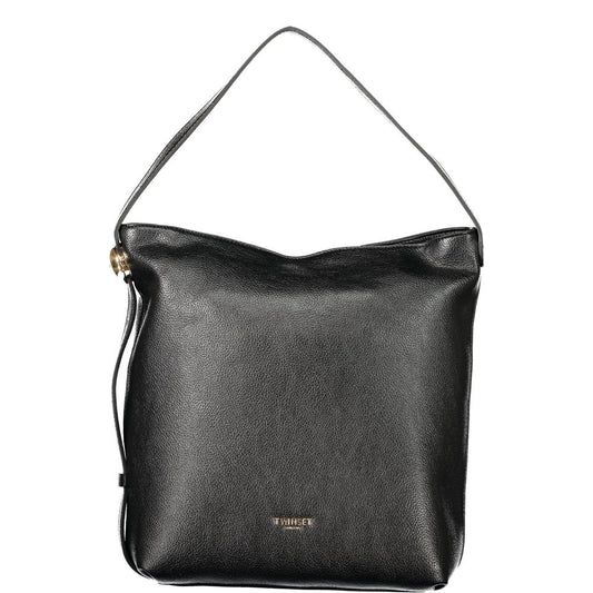 Twinset Schwarze Hobo-Tasche