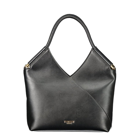 Twinset Schwarze Tote Bag mit Schulterhenkeln