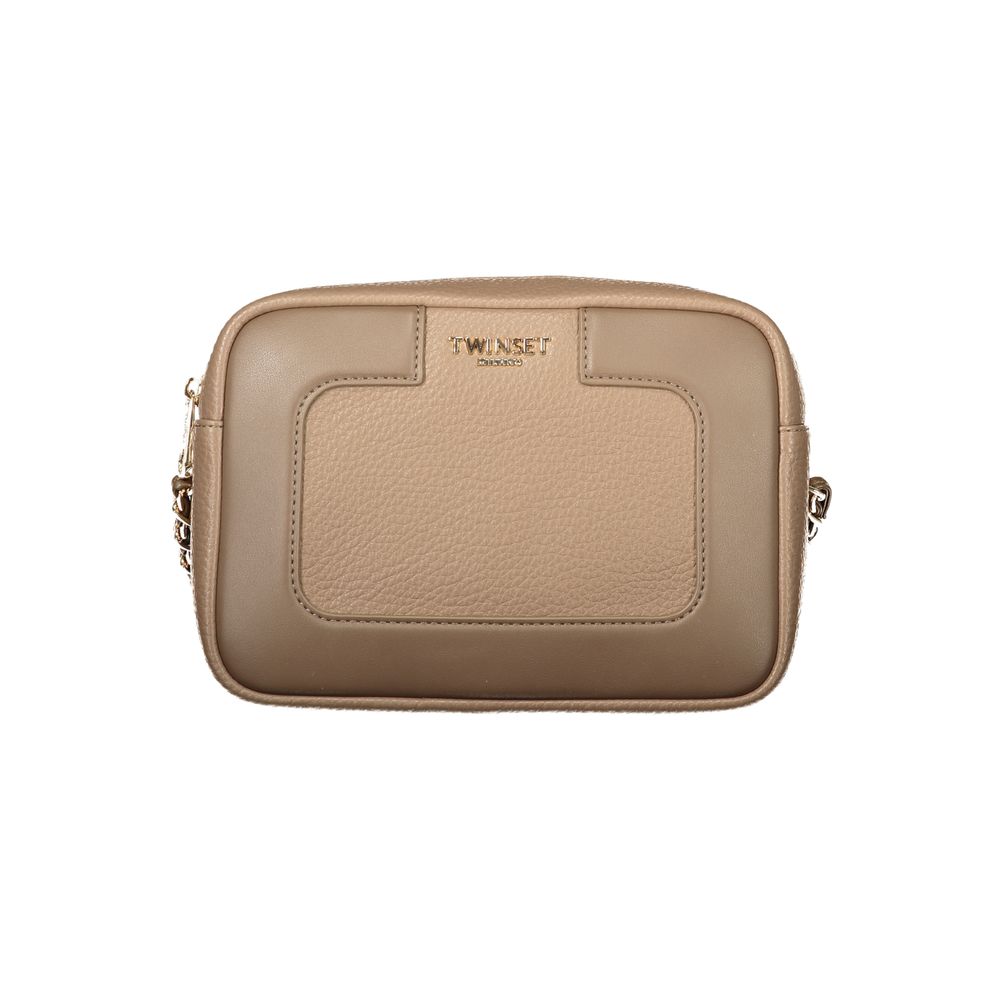Twinset Braune Kameratasche