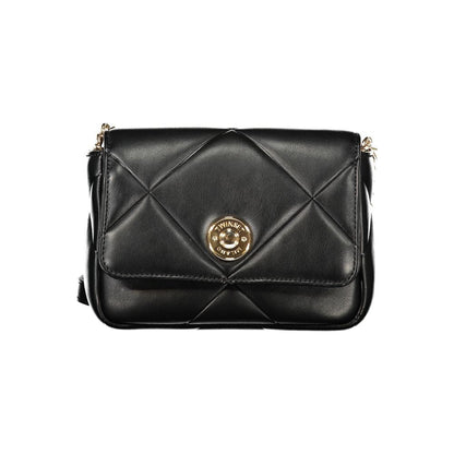 Twinset Schwarze Handtasche aus Polyethylen