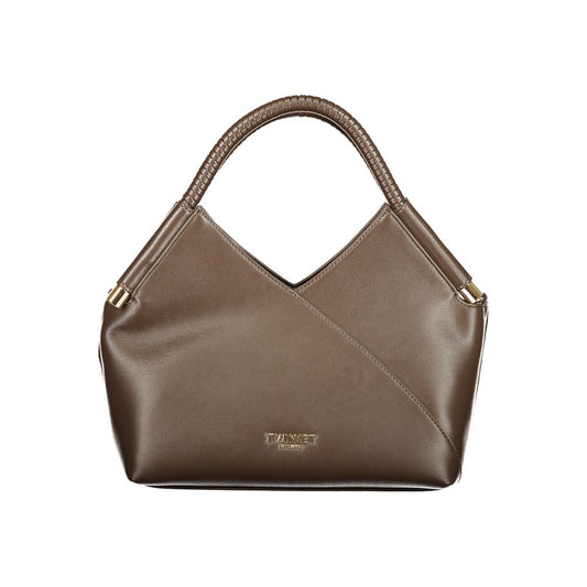 Twinset Braune Handtasche aus Polyethylen