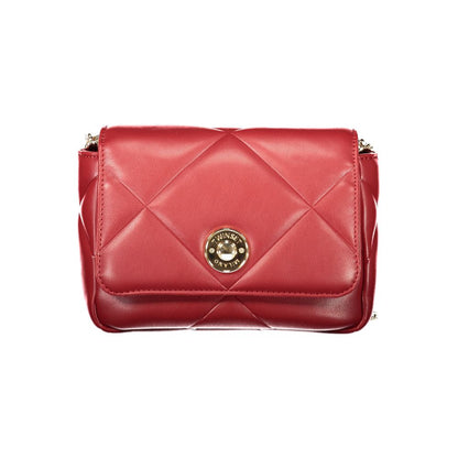 Twinset Rote Schultertasche mit Kettenriemen