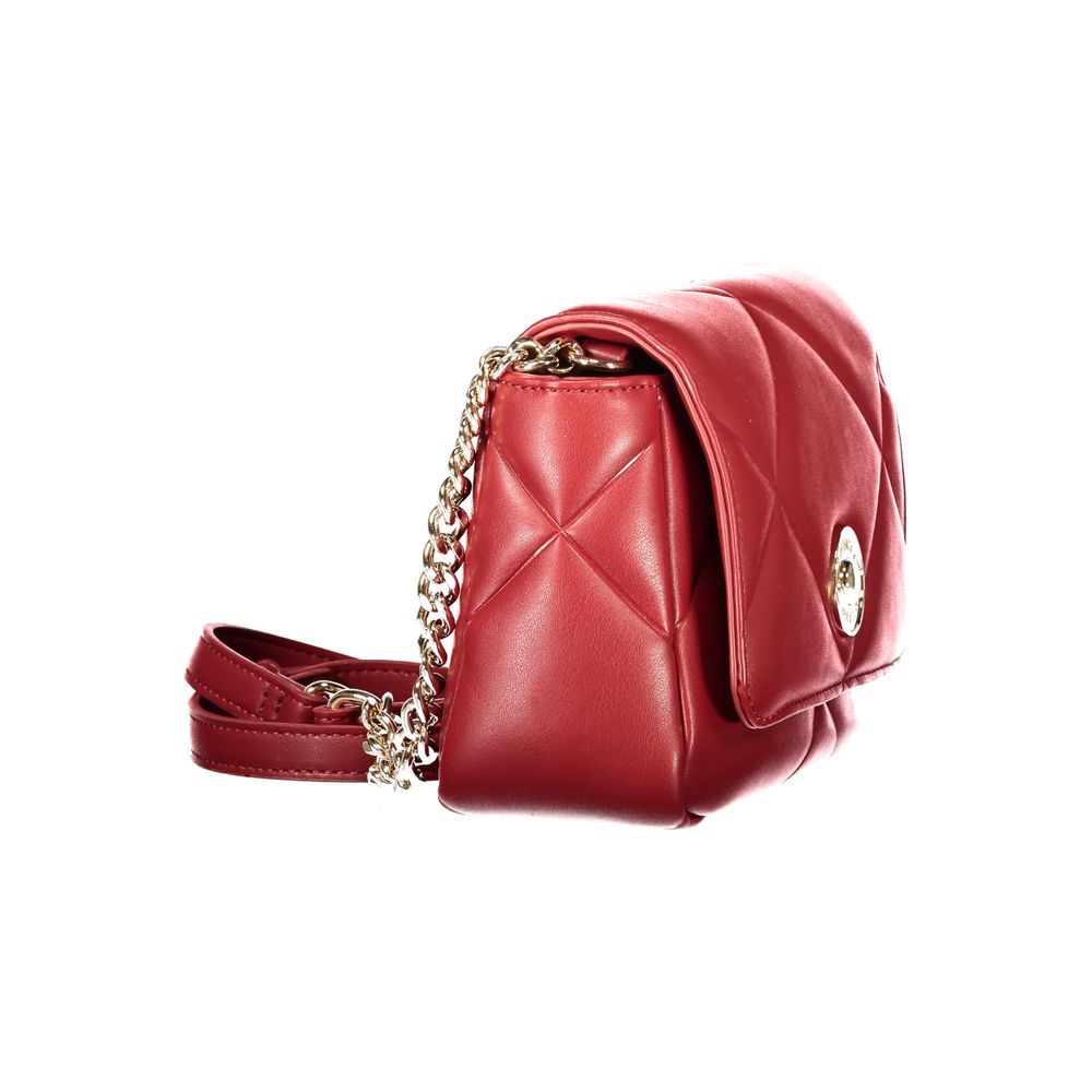 Twinset Rote Schultertasche mit Kettenriemen